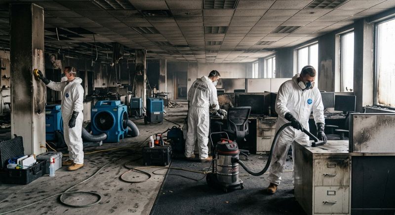 Commercial Fire Restoration in Austin, TX