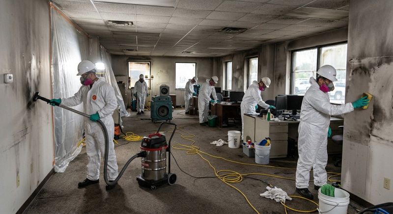 Commercial Smoke Restoration in Austin, TX