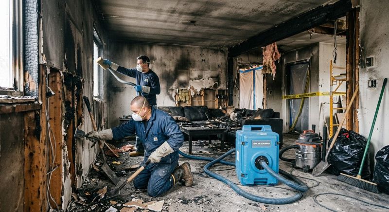 Fire Damage Cleaning in Sonoma County, CA
