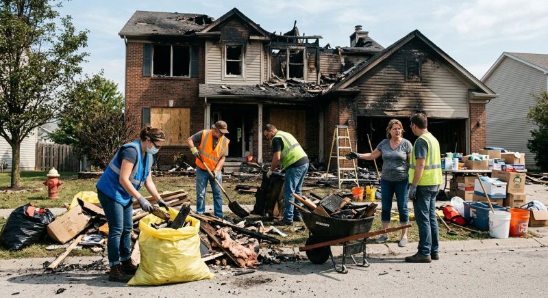 Fire Damage Cleanup in Austin, TX