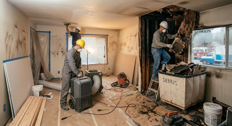 Fire Damage Repair in Sonoma County, CA