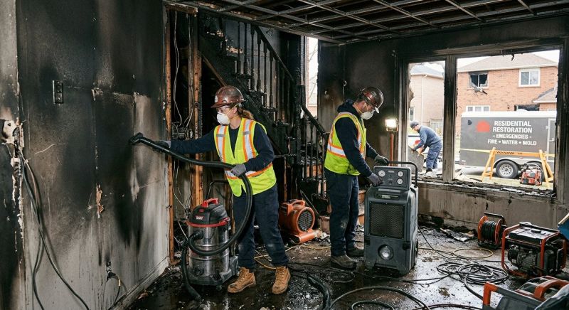Residential Fire Restoration in Austin, TX
