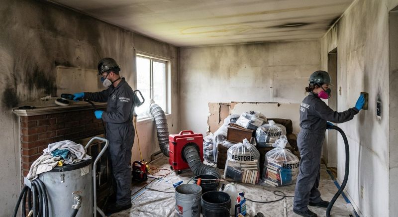 Residential Fire Restoration in Sonoma County, CA