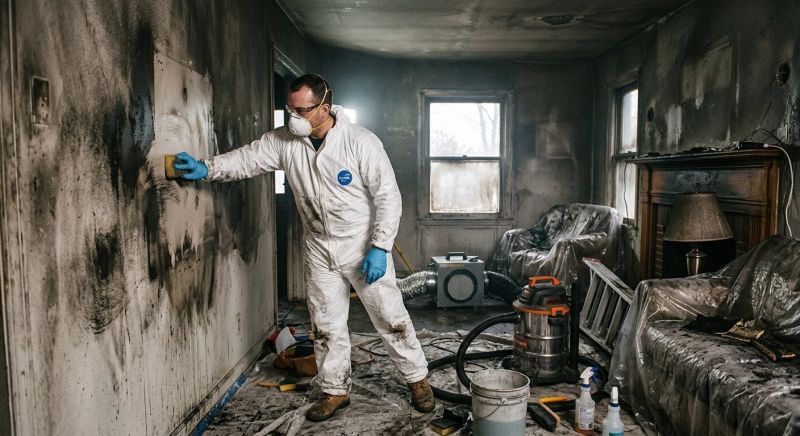 Soot Damage Cleanup in Marin County, CA