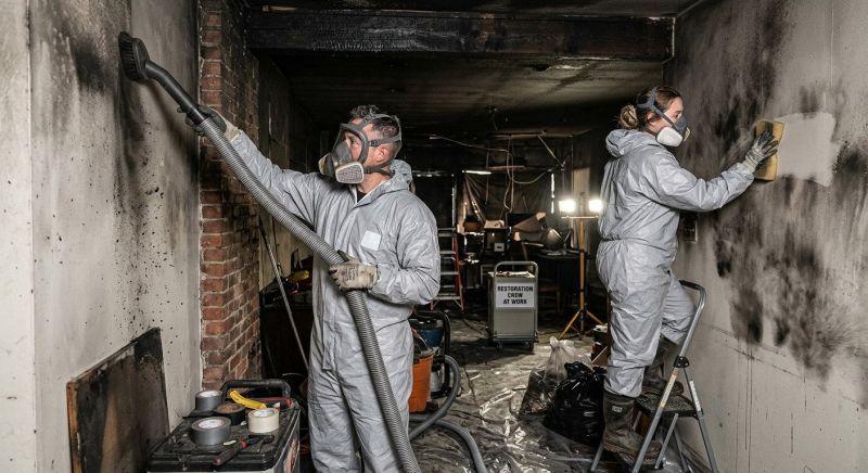Soot Damage Restoration in Austin, TX