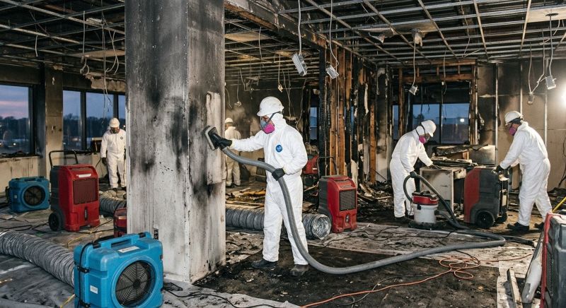 Commercial Fire Restoration in Napa, CA