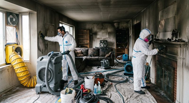 Smoke Damage Remediation in Santa Rosa, CA